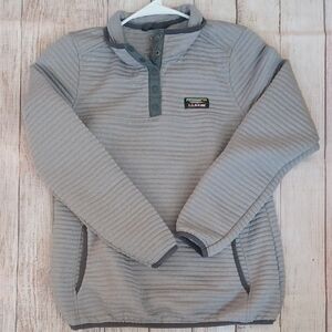L.L Bean Airlight Knit Pullover. Woman's Small Regular. Gray.